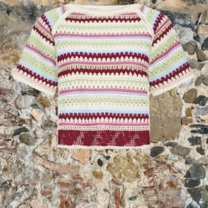 Maglia tricot multicolor