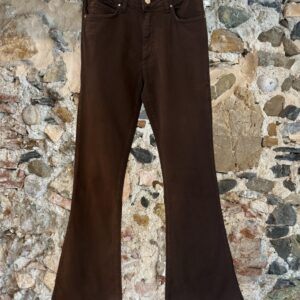 Jeans a zampa cacao